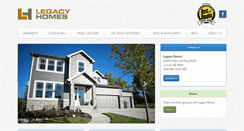 Desktop Screenshot of legacyhomesomaha.com